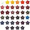 PandaHall 34pcs 34 Colors Flower Candle Making Dyes Candle Wax Soap Color Dye Flower Shape Candle Dye Chips Flakes Candle Making Supplies Kit for Candle Making