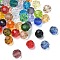 Imitation Austrian Crystal Beads, Grade AAA, K9 Glass, Faceted(32 Facets), Round, Mixed Color, 8mm, Hole: 0.9~1.4mm