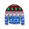 Printed Christmas Theme Acrylic Pendants, Clothes, 40x35x2mm, Hole: 1.5mm