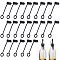 90Pcs TPE Liquor Bottle Wine Pourers Cover, Dustproof Covers, Bottle Caps, Black, 66x2.5mm, Hole: 9mm
