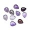 Natural Amethyst Cabochons, teardrop, 8x6x3mm
