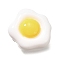 Resin Cabochons, Imitation Vegetable, Egg, 11x12x7mm