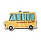 Wood Pendant, Teachers' Day Theme, Car, 30x50x2.5mm, Hole: 2mm