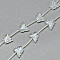 Smelting Quartz Crystal Beads Strands, Butterfly, 10~13x13~17x3~5mm, Hole: 0.5~1mm, about 14pcs/strand, 15.55 inch
