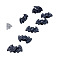 Plastic Beads, Bat, Black, 25x14.2x9.3mm, about 430pcs/500g