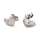 304 Stainless Steel Heart Stud Earrings for Women EJEW-I281-35P-2