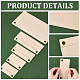 Creatcabin 5 шт. 5 стильные шерстяные фетровые вставки-органайзеры для кошельков DIY-CN0002-12-3