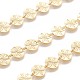 Handgefertigte Perlenketten aus Messing CHC-I031-19G-2