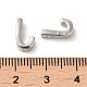 Perles en alliage plaqué platine PALLOY-CJC0001-64P-J-3