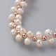 Perlen Armbänder BJEW-JB04750-02-2