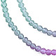 Chapelets de perles en verre transparente   GLAA-N041-010-10-4