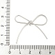 Подвески-бантики из нержавеющей стали 304 STAS-M001-03P-3