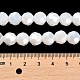 Supports de perles de verre imitation jade EGLA-A035-J10mm-B05-5