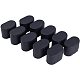 FINGERINSPIRE 10 Pieces PU Leather Bracelet Watch Pillow Black Jewelry Display Stand(2.7x2.1x1.8inch) for Watch Box Jewelry Display Storage Case AJEW-FG0001-07-1