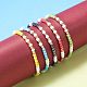 Bracelets réglables de perles tressées avec cordon en nylon BJEW-SZ0001-009-5