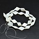 Dyed Natural Freshwater Shell Rhombus Bead Strands SHEL-M001-02A-2
