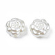 Perles d'imitation perles en plastique ABS KY-S163-443-4