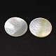 Piatti rotondi cabochon perla shell BSHE-M021-13-2