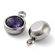 Breloques en verre&nbsp;GLAA-G019-P14-2