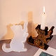 Preciosos moldes de silicona para candelabros con forma de gato SIMO-C010-01C-7