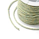 綿編み糸  スプールで  ラウンド  甘露  1.2mm  約21.87ヤード（20m）/ロール OCOR-B003-01A-12-3