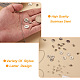 Crafans bricolage kit de fabrication de bracelet à maillons initiaux DIY-CF0001-22-3