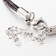 Natural Gemstone Beaded Link Bracelets BJEW-JB01994-03-3