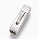 304 Stainless Steel Bayonet Clasps STAS-A035F-6MP-2