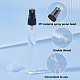 Benecreat verre échantillon vaporisateurs de parfum MRMJ-BC0003-44A-4