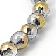 Perles en verre electroplate&nbsp;EGLA-E003-13-1