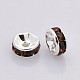 Brass Rhinestone Spacer Beads RB-A014-Z8mm-15S-NF-2