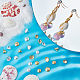 Beebeecraft 40 pièces 4 style laiton perle cap pendentif bails FIND-BBC0001-12-5