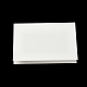 クラフト紙のグリーティングカード  テントカード  母の日のテーマ  PUレザーのハート付き長方形  言葉  100x149x2mm AJEW-L093-02D-2