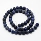 Natural Sodalite Beads Strands X-G-D682-8mm-2