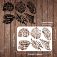 FINGERINSPIRE Seashell Plastic Stencil for Walls and Crafts DIY DIY-WH0202-204-2