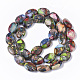 Fili di perle di diaspro imperiale sintetico G-S366-020-2