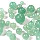 340pcs 4 tailles perles d'aventurine vertes naturelles G-LS0001-23-4