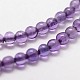 Natural Amethyst Beads Strands X-G-N0215-03-2mm-3