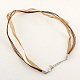 Multi-strand Necklace Cord for Jewelry Making NJEW-R218-04-2
