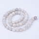 Chapelets de perles d'agate naturelle X-G-Q462-10mm-09-2