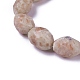 Natürliche sunstone Perlen Stränge G-P422-15-2