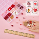Sunnyclue набор для изготовления браслетов ко Дню святого Валентина своими руками DIY-SC0023-49-3