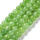 Dyed Natural Malaysia Jade Beads Strands G-G021-02A-04-1