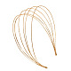 Accessoires pour cheveux alliage accessoires de bande de cheveux OHAR-PW0001-157B-1