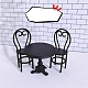 Set tavolo e sedia in lega in miniatura PW-WG71192-01-1