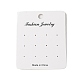 Rectangle Paper Earring Display Cards AJEW-A052-04-2