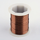 Alambre de joyería de cobre redondo CWIR-R004-0.4mm-06-1