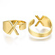 (Jewelry Parties Factory Sale)Alloy Cuff Finger Rings RJEW-S038-195X-G-NR-3