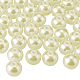 1 scatola di perle di vetro satinato lucido da 6 mm HY-PH0001-6mm-012-2