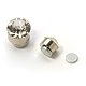 Stainless Steel Magnetic Ear Studs with Rhinestone EJEW-I054C-06-1